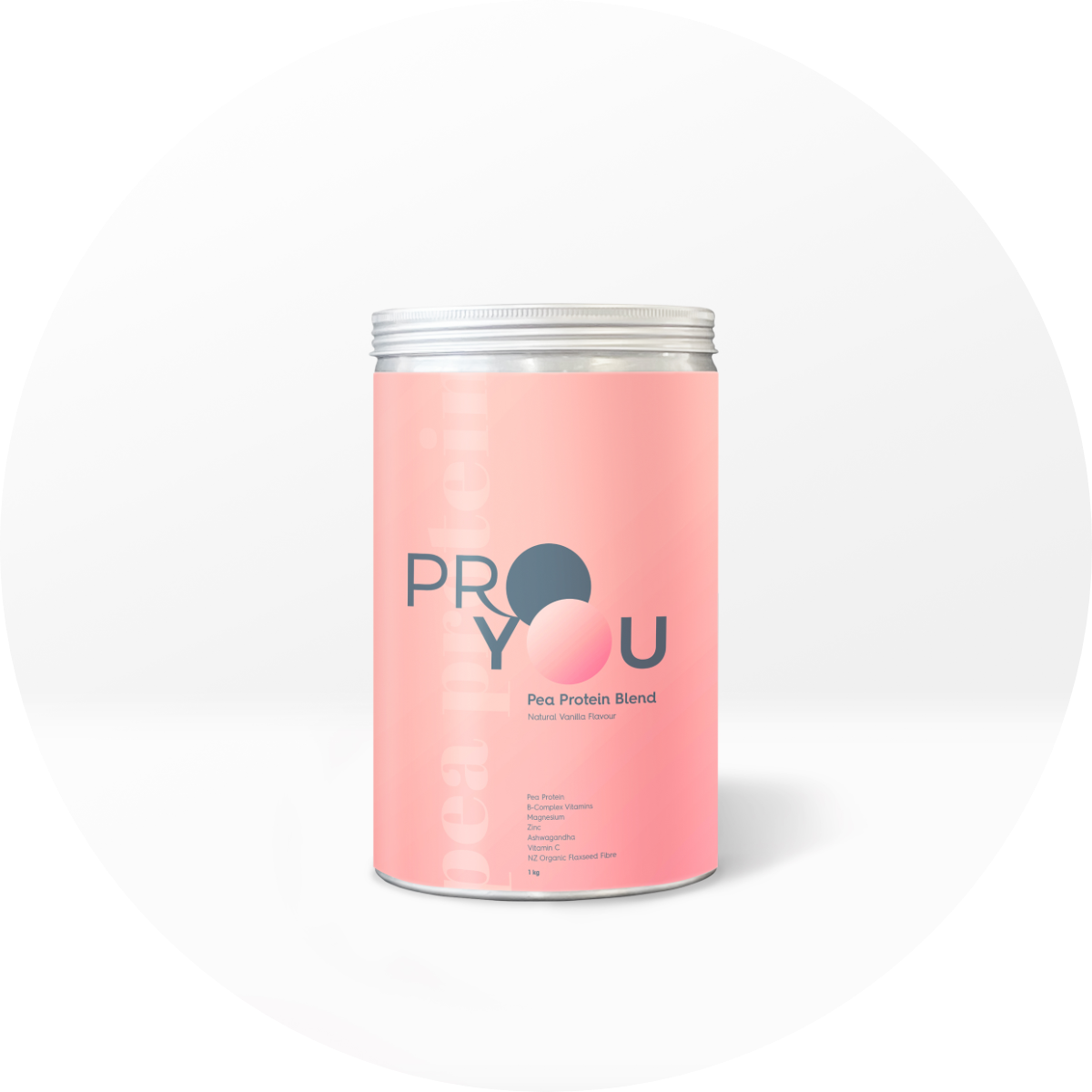 Pro You Vanilla Pea Protein Powder New Zealand
