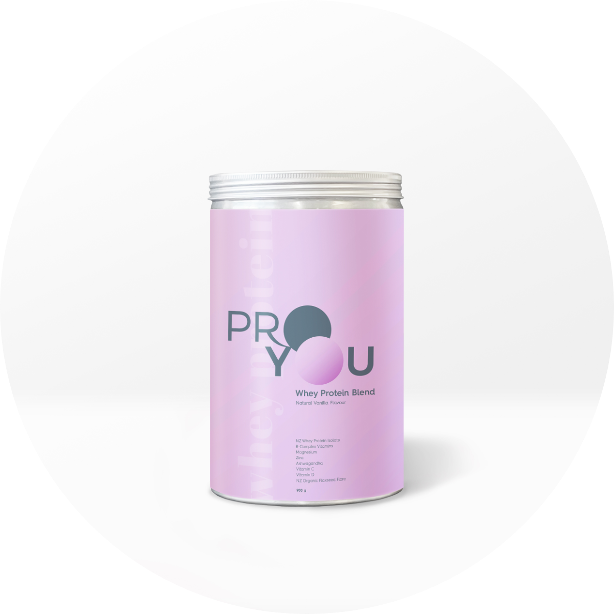 Pro You Vanilla Whey Protein Powder New Zealand