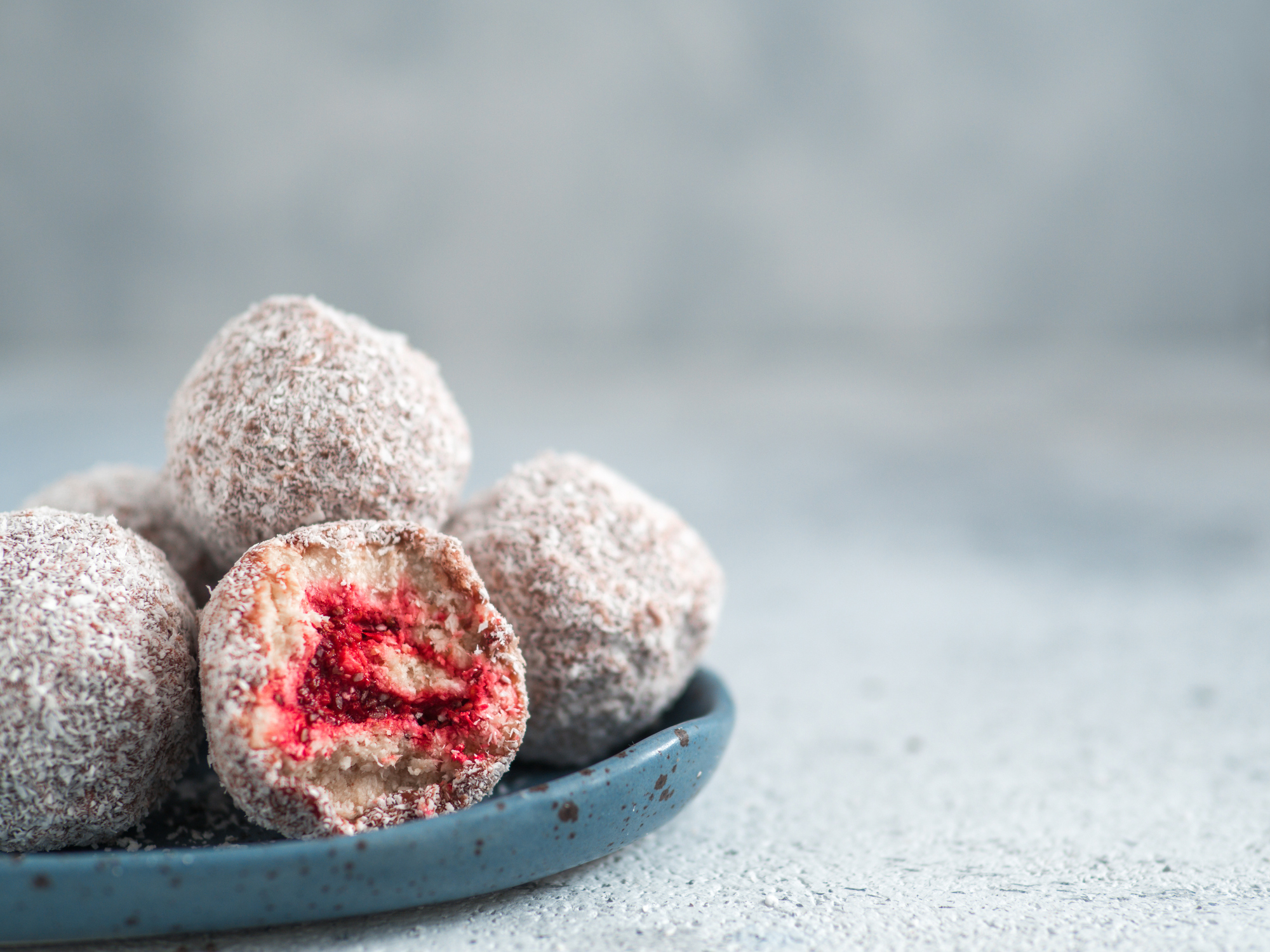 3 Ingredient Lamington Bliss Balls